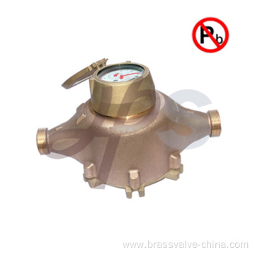 NSF Lead free brass or bronze AWWA water meter